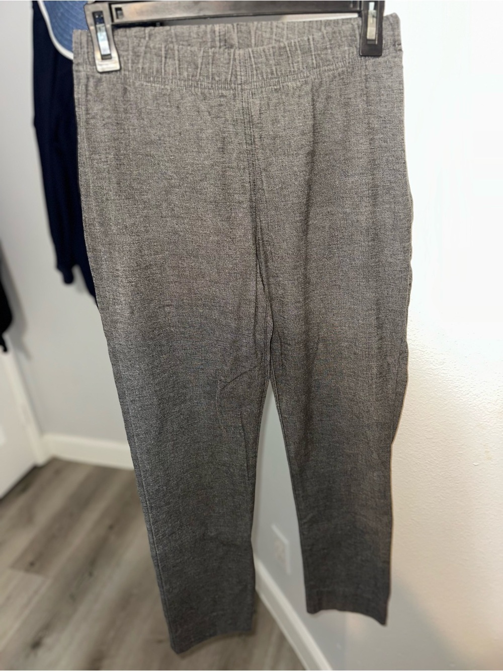 Staple Gray Knit Elastic-Waist Trousers